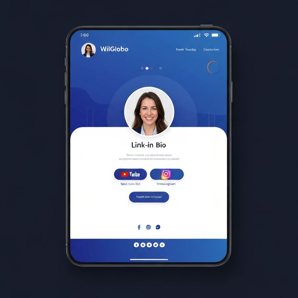WilGlobo Linktree website screenshot