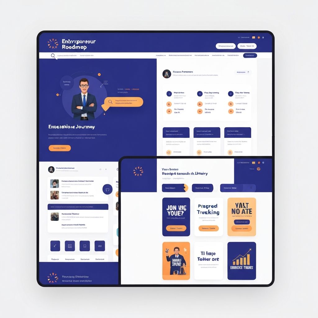 Entrepreneur Roadmap website screenshot