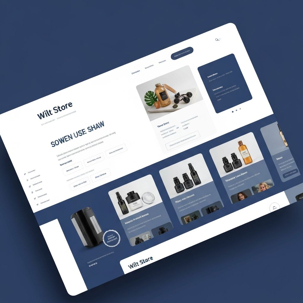 Wilt Store website screenshot